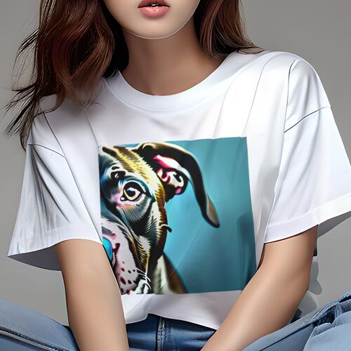 グレートデーン Tシャツ 犬愛 ユニークデザインレディース 犬ファン 半袖 春夏 プリント カジュアル かわいい 人間用 ギフト 個性的 グレートデーン
