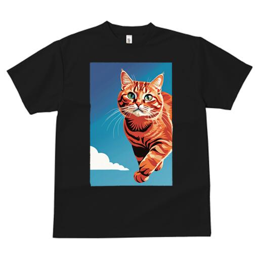 Tシャツ 犬愛 ユニークデザインレディース 犬ファン 半袖 春夏 プリント カジュアル かわいい 人間用 ギフト 個性的 猫 空 雲