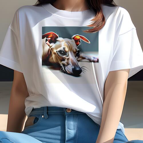 イタリアングレーハウンド Tシャツ 犬愛 ユニークデザインレディース 犬ファン 半袖 春夏 プリント カジュアル かわいい 人間用 ギフト 個性的 イタリアングレーハウンド イタリアングレーハウンド Tシャツ 犬愛 ユニークデザインレディース 犬ファン 半袖 春夏 プリント カジュアル かわいい 人間用 ギフト 個性的 イタリアングレーハウンド