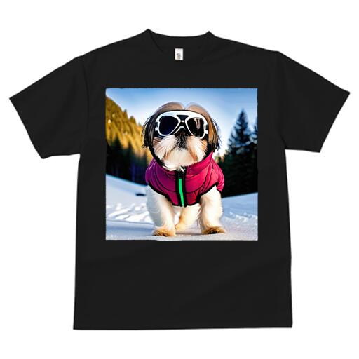 シーズー Tシャツ 犬愛 ユニークデ