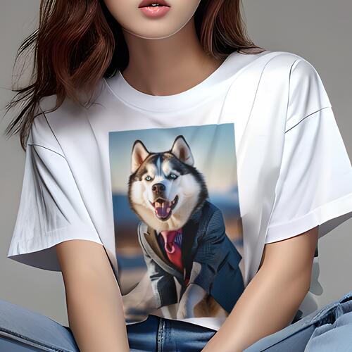 シベリアンハスキー Tシャツ 犬愛 ユニークデザインレディース 犬ファン 半袖 春夏 プリント カジュアル かわいい 人間用 ギフト 個性的 スーツ シベリアンハスキー ネクタイ シベリアンハスキー Tシャツ 犬愛 ユニークデザインレディース 犬ファン 半袖 春夏 プリント カジュアル かわいい 人間用 ギフト 個性的 スーツ シベリアンハスキー ネクタイ