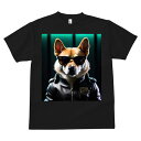 柴犬 Tシャツ 犬愛 ユニークデザインメンズ キッズ 犬ファン 半袖 春夏 プリント カジュアル かわいい 人間用 ギフト 個性的 サングラス 柴犬 レザージャケット ドクロ