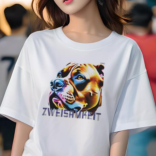 ブルドッグ Tシャツ 犬愛 ユニークデザインレディース 犬ファン 半袖 春夏 プリント カジュアル かわいい 人間用 ギフト 個性的 ブルドッグ