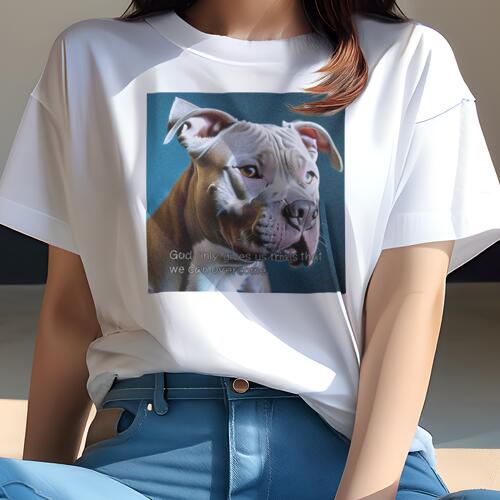 ピットブル Tシャツ 犬愛 ユニークデザインレディース 犬ファン 半袖 春夏 プリント カジュアル かわいい 人間用 ギフト 個性的 ピットブル ピットブル Tシャツ 犬愛 ユニークデザインレディース 犬ファン 半袖 春夏 プリント カジュアル かわいい 人間用 ギフト 個性的 ピットブル
