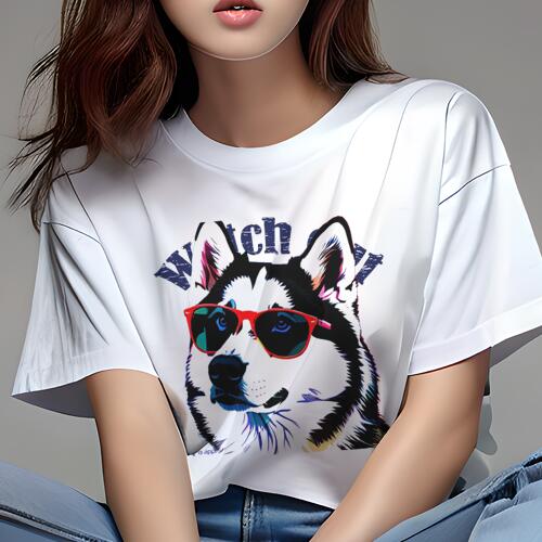 シベリアンハスキー Tシャツ 犬愛 ユニークデザインレディース 犬ファン 半袖 春夏 プリント カジュアル かわいい 人間用 ギフト 個性的 サングラス シベリアンハスキー シベリアンハスキー Tシャツ 犬愛 ユニークデザインレディース 犬ファン 半袖 春夏 プリント カジュアル かわいい 人間用 ギフト 個性的 サングラス シベリアンハスキー