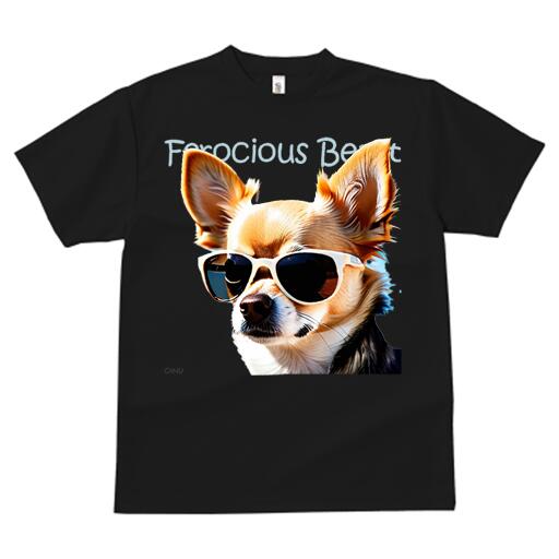 チワワ Tシャツ 犬愛 ユニークデザインメンズ キッズ 犬ファン 半袖 春夏 プリント カジュアル かわいい 人間用 ギフト 個性的 サングラス チワワ