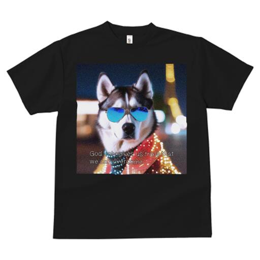 シベリアンハスキー Tシャツ 犬愛 ユニークデザインメンズ キッズ 犬ファン 半袖 春夏 プリント カジュ..