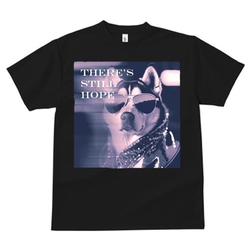 楽天フロントップ楽天市場店シベリアンハスキー Tシャツ 犬愛 ユニークデザインメンズ キッズ 犬ファン 半袖 春夏 プリント カジュアル かわいい 人間用 ギフト 個性的 サングラス シベリアンハスキー キラキラ
