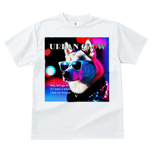シベリアンハスキー Tシャツ 犬愛 ユニークデザインレディース 犬ファン 半袖 春夏 プリント カジュアル かわいい 人間用 ギフト 個性的 サングラス シベリアンハスキー ネオン ライト