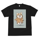 コーギー Tシャツ 犬愛 ユニークデザインメンズ キッズ 犬ファン 半袖 春夏 プリント カジュアル かわいい 人間用 ギフト 個性的 レインコート コーギー ...
