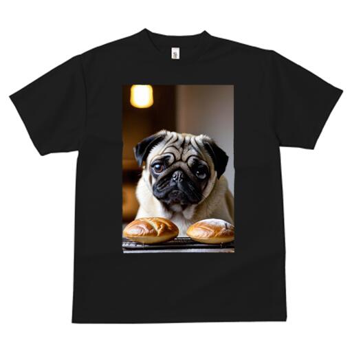パグ Tシャツ 犬愛 ユニークデザインメンズ キッズ 犬ファン 半袖 春夏 プリント カジュアル かわいい 人間用 ギフト 個性的 パン パグ