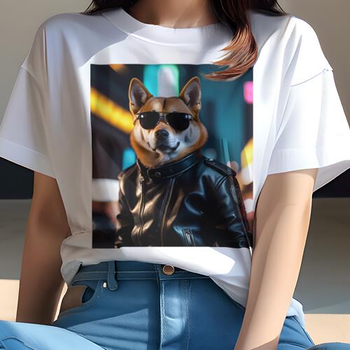 柴犬 Tシャツ 犬愛 ユニークデザインレディース 犬ファン 半袖 春夏 プリント カジュアル かわいい 人間用 ギフト 個性的 サングラス 柴犬 革ジャン ファッション クール 柴犬 Tシャツ 犬愛 ユニークデザインレディース 犬ファン 半袖 春夏 プリント カジュアル かわいい 人間用 ギフト 個性的 サングラス 柴犬 革ジャン ファッション クール