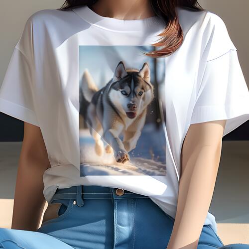 シベリアンハスキー Tシャツ 犬愛 ユニークデザインレディース 犬ファン 半袖 春夏 プリント カジュアル かわいい 人間用 ギフト 個性的 雪 シベリアンハスキー シベリアンハスキー Tシャツ 犬愛 ユニークデザインレディース 犬ファン 半袖 春夏 プリント カジュアル かわいい 人間用 ギフト 個性的 雪 シベリアンハスキー