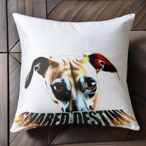 イタリアングレーハウンド クッションカバー 45×45cm アニマル柄 おしゃれ 可愛い クッション本体付き ..