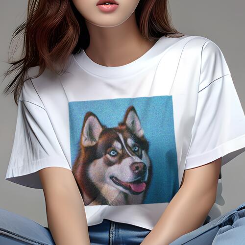 シベリアンハスキー Tシャツ 犬愛 ユニークデザインレディース 犬ファン 半袖 春夏 プリント カジュアル かわいい 人間用 ギフト 個性的 シベリアンハスキー シベリアンハスキー Tシャツ 犬愛 ユニークデザインレディース 犬ファン 半袖 春夏 プリント カジュアル かわいい 人間用 ギフト 個性的 シベリアンハスキー