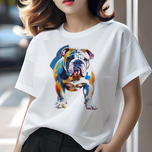 ブルドッグ Tシャツ 犬愛 ユニークデザインレディース 犬ファン 半袖 春夏 プリント カジュアル かわいい 人間用 ギフト 個性的 ブルドッグ ブルドッグ Tシャツ 犬愛 ユニークデザインレディース 犬ファン 半袖 春夏 プリント カジュアル かわいい 人間用 ギフト 個性的 ブルドッグ
