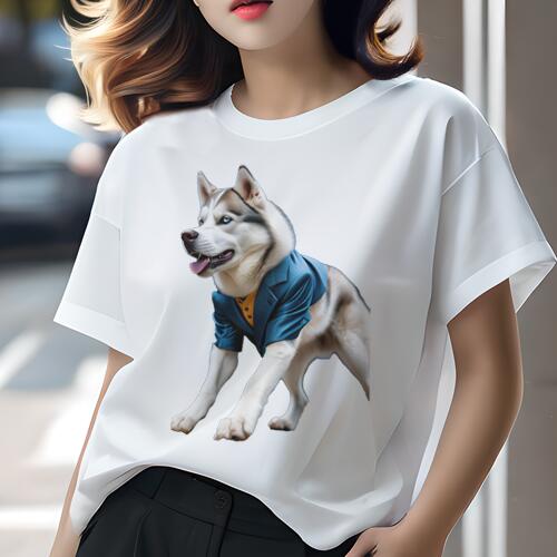 シベリアンハスキー Tシャツ 犬愛 ユニークデザインレディース 犬ファン 半袖 春夏 プリント カジュアル かわいい 人間用 ギフト 個性的 スーツ シベリアンハスキー ジャケット フォーマル シベリアンハスキー Tシャツ 犬愛 ユニークデザインレディース 犬ファン 半袖 春夏 プリント カジュアル かわいい 人間用 ギフト 個性的 スーツ シベリアンハスキー ジャケット フォーマル