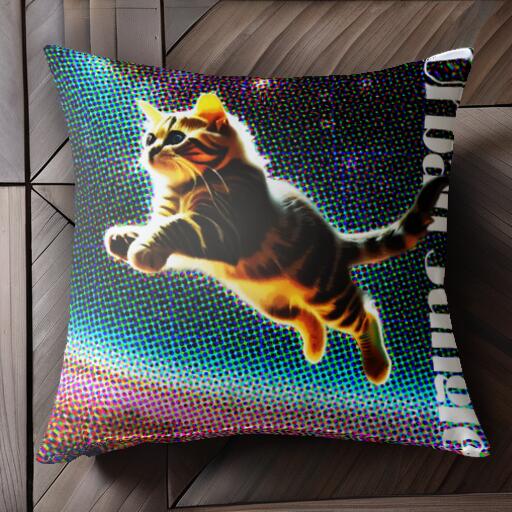 背景 クッションカバー 45×45cm アニマル柄 おしゃれ 可愛い クッション本体付き 正方形