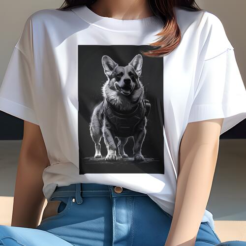 コーギー Tシャツ 犬愛 ユニークデザインレディース 犬ファン 半袖 春夏 プリント 大人カジュアル かわいい 人間用 ギフト 個性的 猛暑対策 コーギー