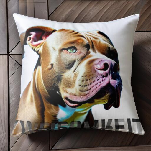 アメリカンブリー クッションカバー 45×45cm アニマル柄 おしゃれ 可愛い クッション本体付き 正方形