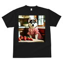 シベリアンハスキー Tシャツ 犬愛 ユニークデザインメンズ キッズ 犬ファン 半袖 春夏 プリント 大人カジュアル かわいい 人間用 ギフト 個性的 猛暑対策 イチゴ シベリアンハスキー キッチン
