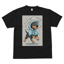 ドーベルマン Tシャツ 犬愛 ユニークデザインメンズ キッズ 犬ファン 半袖 春夏 プリント 大人カジュアル かわいい 人間用 ギフト 個性的 猛暑対策 雨 ド...