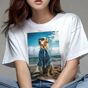 ラブラドールレトリバー Tシャツ 犬愛 ユニークデザインレディース 犬ファン 半袖 春夏 プリント 大人カジュアル かわいい 人間用 ギフト 個性的 猛暑対策 ...