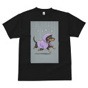 ミニチュアダックスフンド Tシャツ 犬愛 ユニークデザインメンズ キッズ 犬ファン 半袖 春夏 プリント 大人カジュアル かわいい 人間用 ギフト 個性的 猛暑...