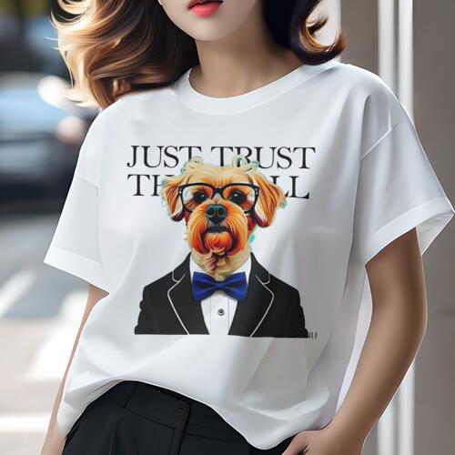 ヨークシャーテリア Tシャツ 犬愛 ユニークデザインレディース 犬ファン 半袖 春夏 プリント 大人カジ..
