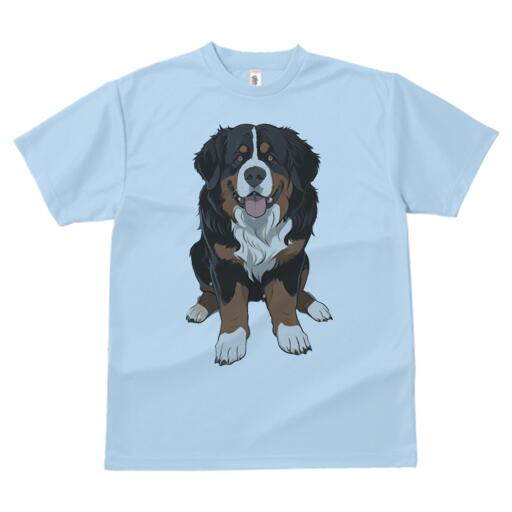 バーニーズマウンテンドッグ Tシャツ 犬愛 ユニークデザインメンズ キッズ 犬ファン 半袖 春夏 プリント 大人カジュアル かわいい 人間用 ギフト 個性的 猛暑対策 バーニーズマウンテンドッグ