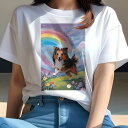 シェットランドシープドッグ Tシャツ 犬愛 ユニークデザインレディース 犬ファン 半袖 春夏 プリント 大人カジュアル かわいい 人間用 ギフト 個性的 猛暑対...