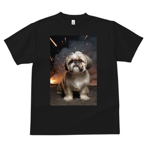 シーズー Tシャツ 犬愛 ユニークデ
