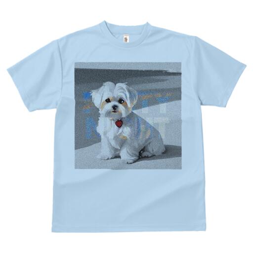 マルチーズ Tシャツ 犬愛 ユニークデザインメンズ キッズ 犬ファン 半袖 春夏 プリント 大人カジュアル かわいい 人間用 ギフト 個性的 猛暑対策 マルチーズ