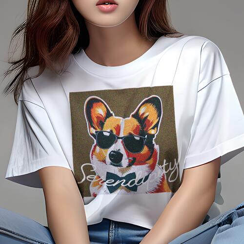 コーギー Tシャツ 犬愛 ユニークデ