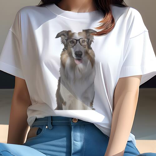 ボーダーコリー Tシャツ 犬愛 ユニ