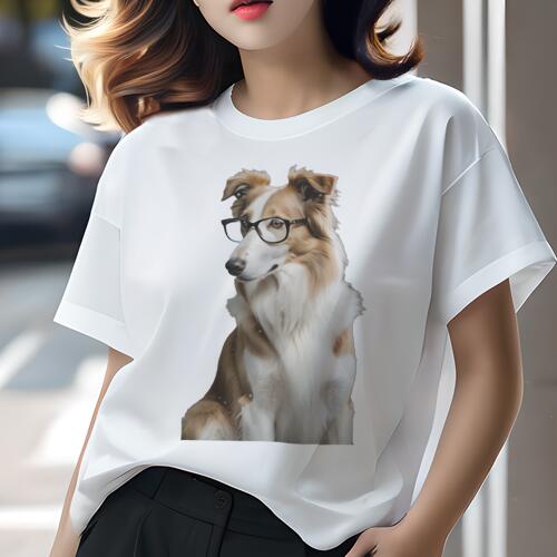ボーダーコリー Tシャツ 犬愛 ユニ