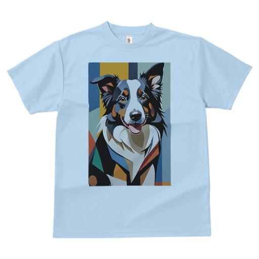 ボーダーコリー Tシャツ 犬愛 ユニークデザインメンズ キッズ 犬ファン 半袖 春夏 プリント 大人カジュアル かわいい 人間用 ギフト 個性的 猛暑対策 ボーダーコリー