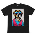 バーニーズマウンテンドッグ Tシャツ 犬愛 ユニークデザインメンズ キッズ 犬ファン 半袖 春夏 プリント 大人カジュアル かわいい 人間用 ギフト 個性的 猛暑対策 サングラス バーニーズマウンテンドッグ ヘッドホン ベスト