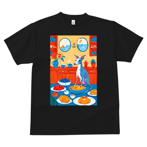 イタリアングレーハウンド Tシャツ 犬愛 ユニークデザインメンズ キッズ 犬ファン 半袖 春夏 プリント ..