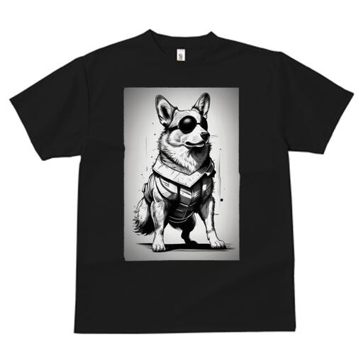 コーギー Tシャツ 犬愛 ユニークデザインメンズ キッズ 犬ファン 半袖 春夏 プリント 大人カジュアル かわいい 人間用 ギフト 個性的 猛暑対策 サングラス コーギー ベスト