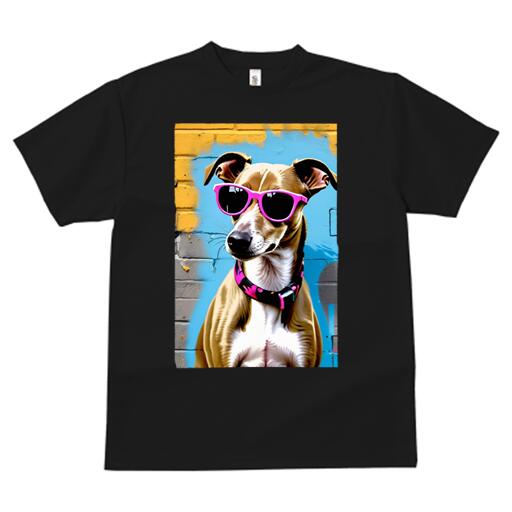 ウィペット Tシャツ 犬愛 ユニークデザインメンズ キッズ 犬ファン 半袖 春夏 プリント 大人カジュアル..