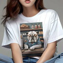 ブルドッグ Tシャツ 犬愛 ユニークデザインレディース 犬ファン 半袖 春夏 プリント 大人カジュアル かわいい 人間用 ギフト 個性的 猛暑対策 パン ブルド...