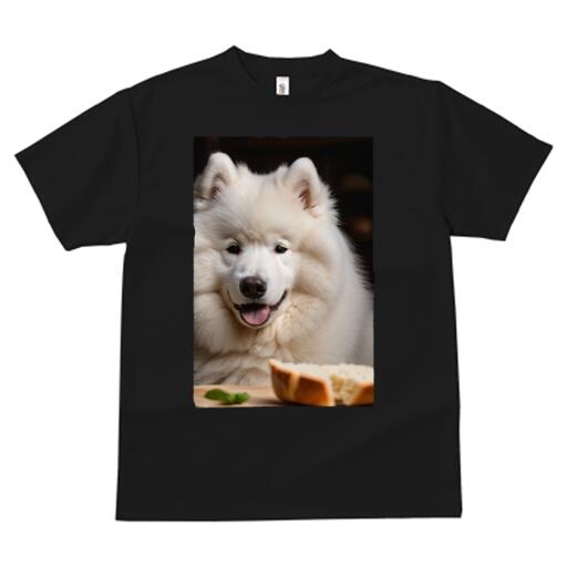 サモエド Tシャツ 犬愛 ユニークデザインメンズ キッズ 犬ファン 半袖 春夏 プリント 大人カジュアル ..