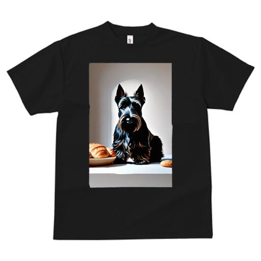 スコティッシュテリア Tシャツ 犬愛 ユニークデザインメンズ キッズ 犬ファン 半袖 春夏 プリント 大人..