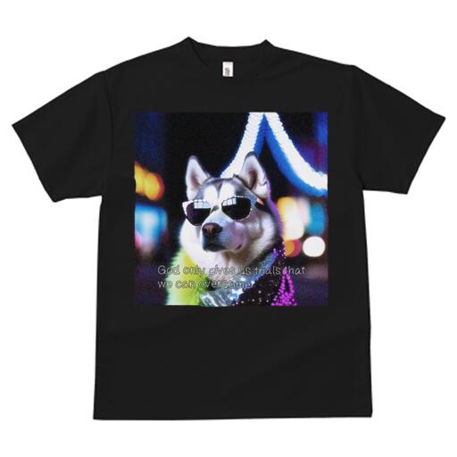 シベリアンハスキー Tシャツ 犬愛 ユニークデザインメンズ キッズ 犬ファン 半袖 春夏 プリント 大人カ..