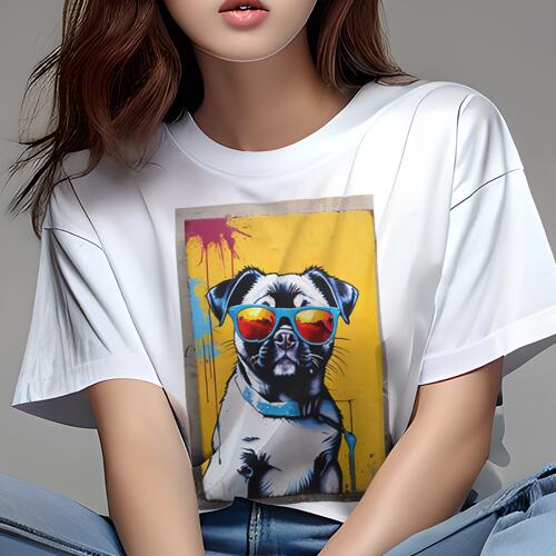 パグ Tシャツ 犬愛 ユニークデザインレディース 犬ファン 半袖 春夏 プリント 大人カジュアル かわいい..