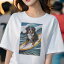 バーニーズマウンテンドッグ Tシャツ 犬愛 ユニークデザインレディース 犬ファン 半袖 春夏 プリント ..
