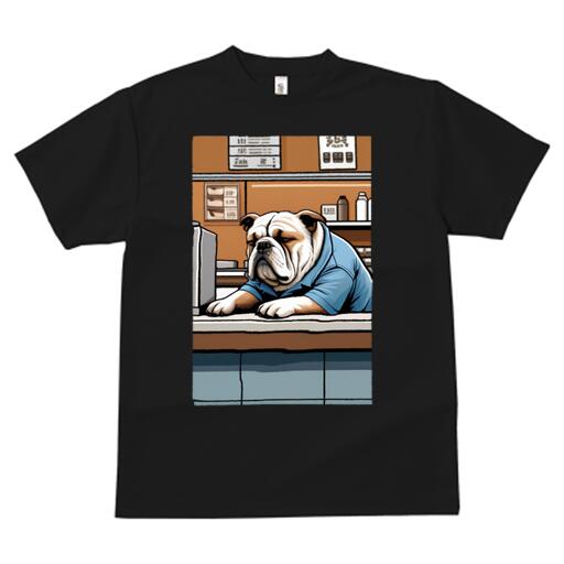 ブルドッグ Tシャツ 犬愛 ユニークデザインメンズ キッズ 犬ファン 半袖 春夏 プリント 大人カジュアル..