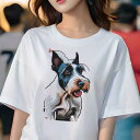 スコティッシュテリア Tシャツ 犬愛 ユニークデザインレディース 犬ファン 半袖 春夏 プリント 大人カジュアル かわいい 人間用 ギフト 個性的 猛暑対策 スコティッシュテリア