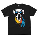 ダルメシアン Tシャツ 犬愛 ユニークデザインメンズ キッズ 犬ファン 半袖 春夏 プリント 大人カジュアル かわいい 人間用 ギフト 個性的 猛暑対策 サングラス ダルメシアン ジャケット